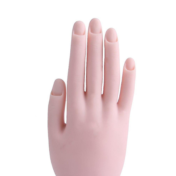 Flexibel Övningsmodell för Höger Hand - Nagelkonst Manikyr