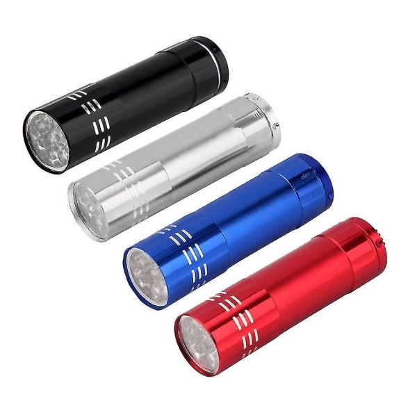 Ultrastark UV-ficklampa med låg energiförbrukning, 9 LED