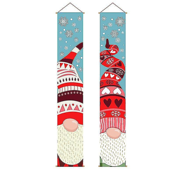 Joulubannerit Joulun Lumiukko roikkuu joulukoristeisiin-yuhao