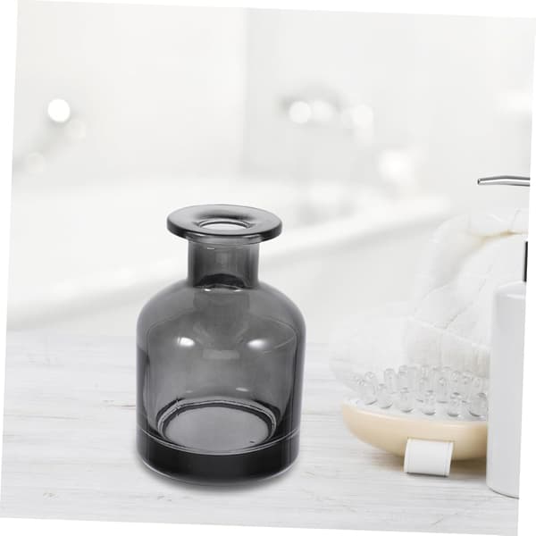 2 stk. aromaterapi diffuserflaske glas dekorativ tom duftbeholder til hjemmekontor oliediffuserkrukke
