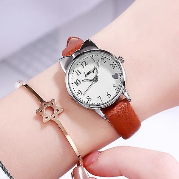 Women's Watch Women's Belt Student Small Cute Wild Fashion Watch Electronic Quartz Watch