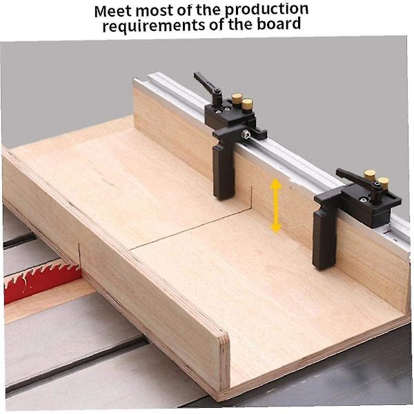 Miter Spor for Kjørevei T-spor Miter Guide Stop Chute Spesial Aluminium Legering Begrenser Skinne Trebearbeiding