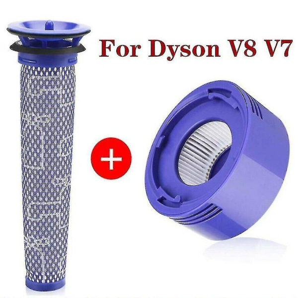 Dyson V8 V7 Absolute Animal -esimoottorin suodattimet