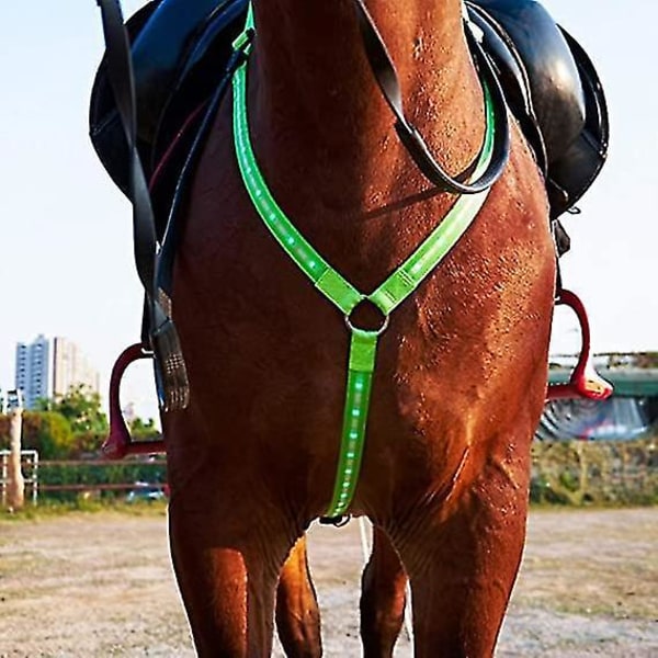 Led-hevosvaljaiden rintahihna Vankka ja mukava turvallisuus
