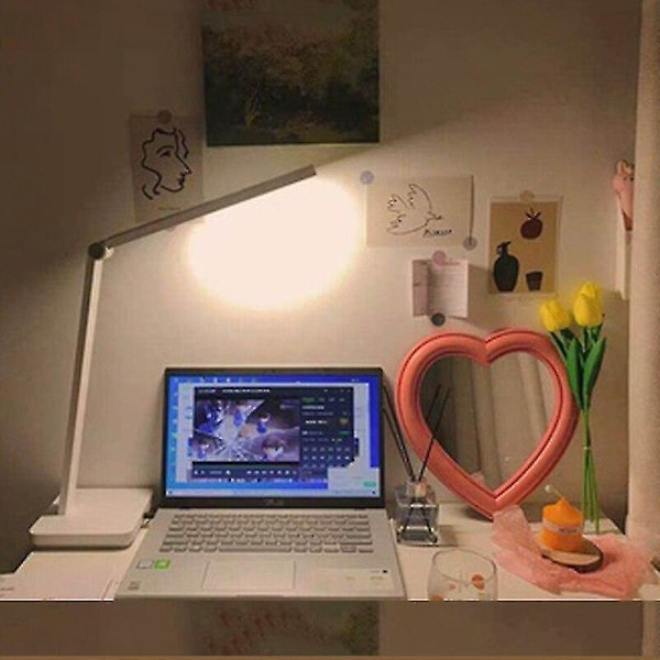 Vaaleanpunainen Love-peili pöytä- ja seinäasennukseen, kaksoiskäyttöinen meikkipöydän peili