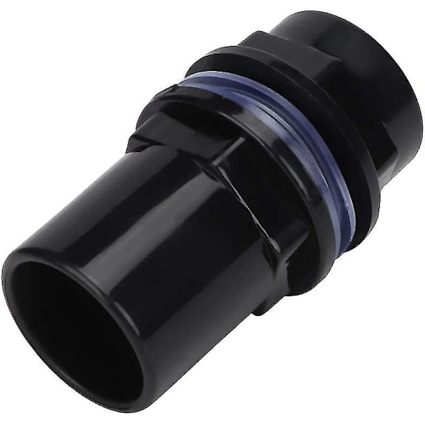 Akvariumslange Adapter Fisketank Slange Adapter Konverter Stik (sort) (1 stk)