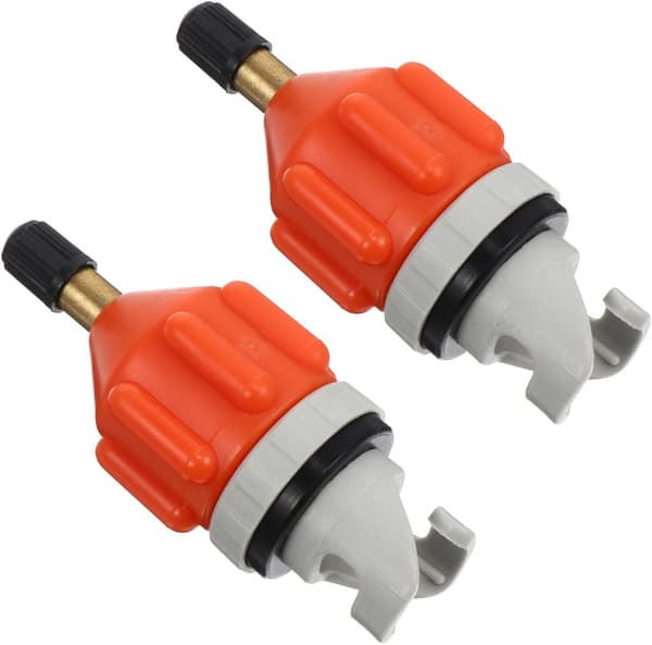 2st Pumpadapter för Sup Paddle Board Kajak Luftpump Adapter Uppblåsbar Jolle Ventil Anpassningsverktyg