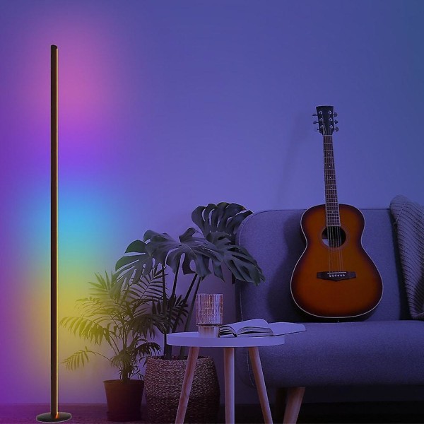 Led Gulvlampe Rgb Atmosfære Tuya Smart Wifi Hjørne Demontering