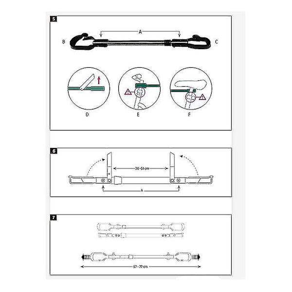 Dropship - Sykkelrammeadapter for topprør, 30 kg