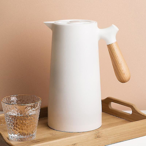 1000ml Varmebevarende Pot Dobbelt Vægs Flaske Tekande Kaffe B