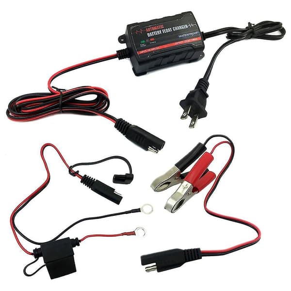 Tirol 6V 12V Bilbatteri Flydeoplader Multifunktionel