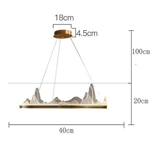 Stue-Lysekrone Luksus Hotell Studie LED-Lamper
