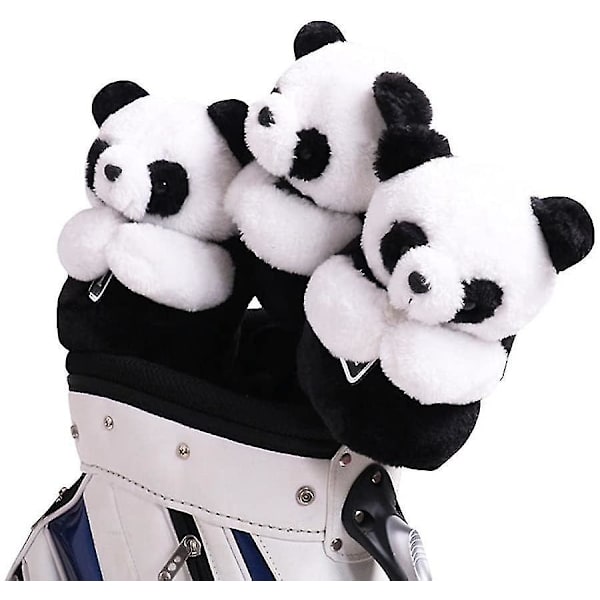 Putter Cover Søt Panda Golf Putt Driverhode