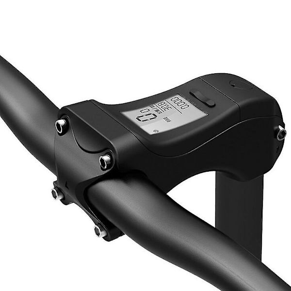 Udendørs Cykelhastighedsmåler Lysende Vandafvisende Lcd