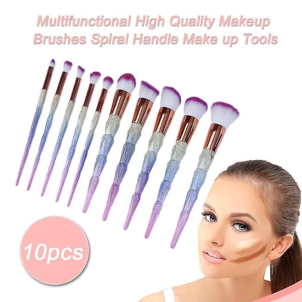 Multifunktionelle Høj Kvalitet Spiralhåndtag Makeup Værktøjer