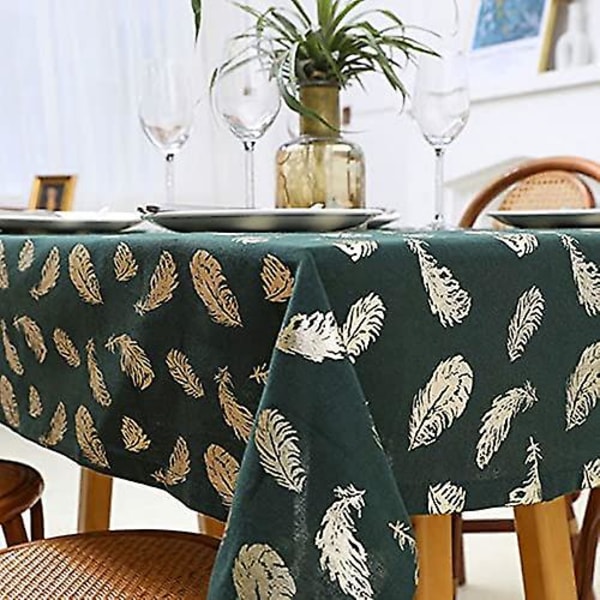 Polyester Rektangulär Julduk, Fläcktålig Rektangulär Duk