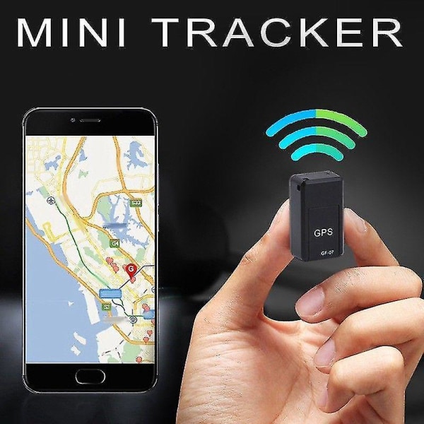 Mini GF-07 GPS Long Standby Magneettinen SOS Tracker Locator