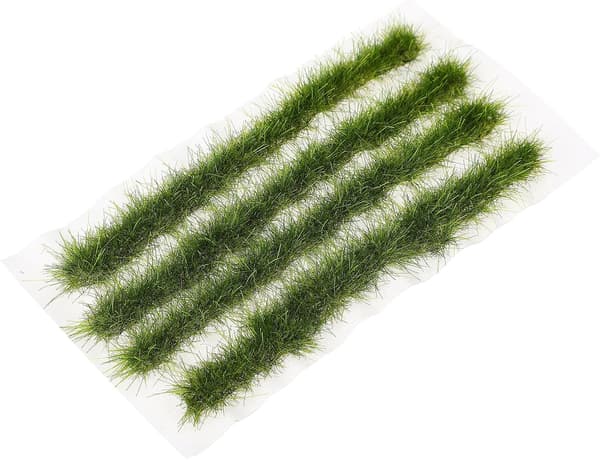 Simulering Gress Tuer Lang Stripe Kunstgress DIY Miniatyrdekor