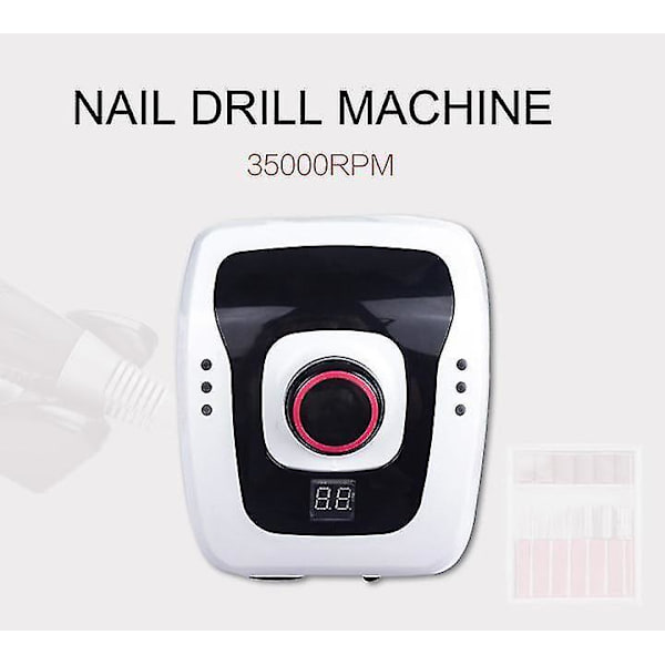 65W Professionell Elektrisk Nagelfräsmaskin Nagelfräsmaskin Art Verktyg