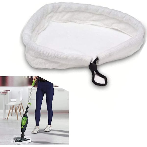 4 Dampmoppkluter, Trekantformede Mikrofiber Dampmoppkluter, Vaskbare Erstatningsdampmoppputer For Rengjøring Av Diverse Gulv