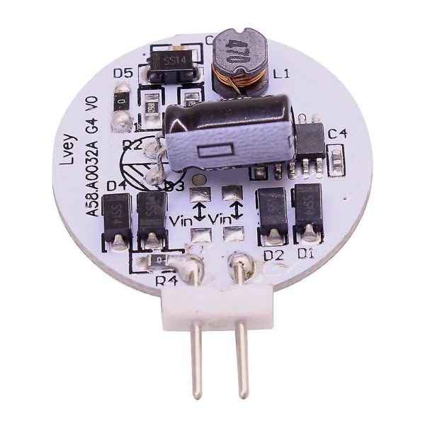 5 stk T10 G4 12 LED'er 3528 2W AC12V Majs LED Mini Pære Dæmpbar