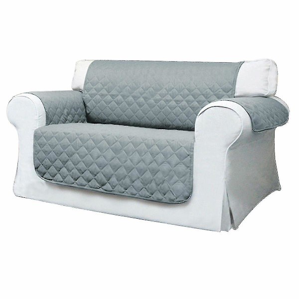Soffaöverdrag för husdjur, quiltad, tvättbar, halkfri, soffskydd 2 Seater (130x196cm)