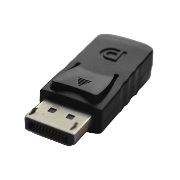 Svart DP Hann til Mini DP Hunn DisplayPort Adapter