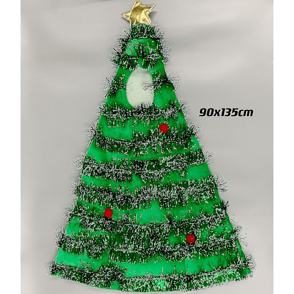 Jultomte Kostym för Vuxna Scenframträdande Cosplay Festival Party Julgran Kostym Rollspel Jul Outfitzh52zh52