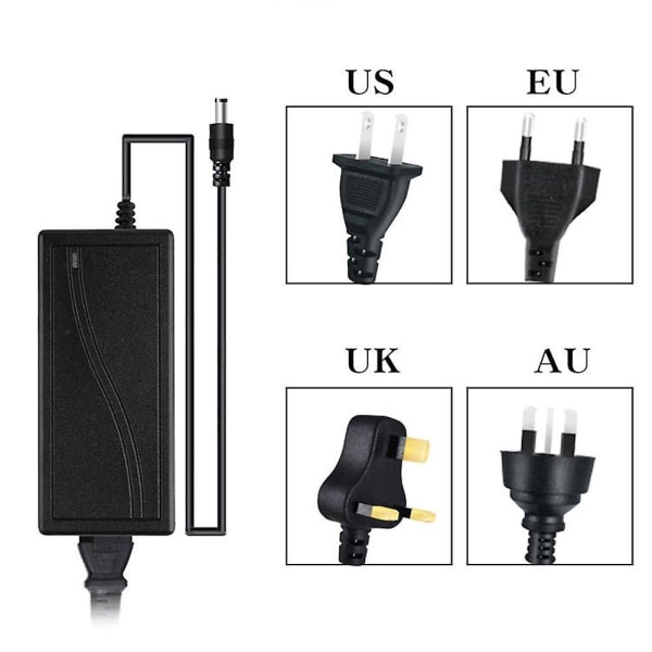 12V 5A Strömadapter AC100-240V DC12V Transformator LED-remsa