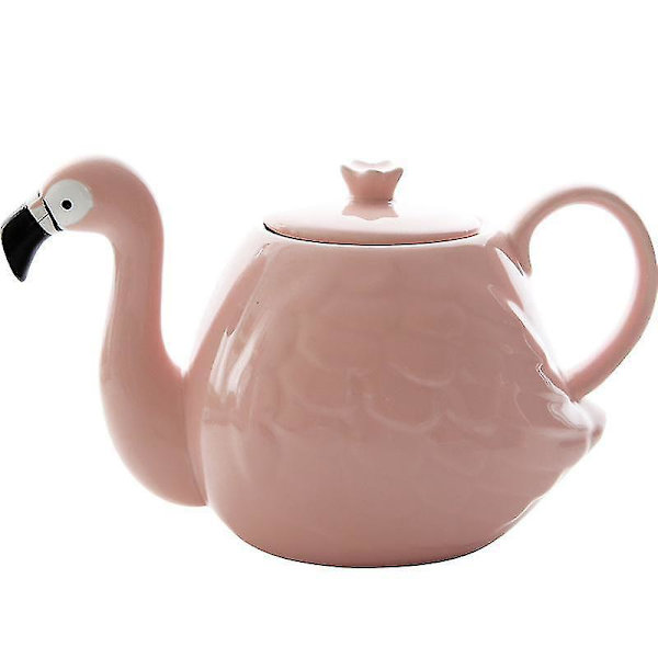 3 stk. Pink Flamingo Pige Keramik Vandkop Tekande Sæt