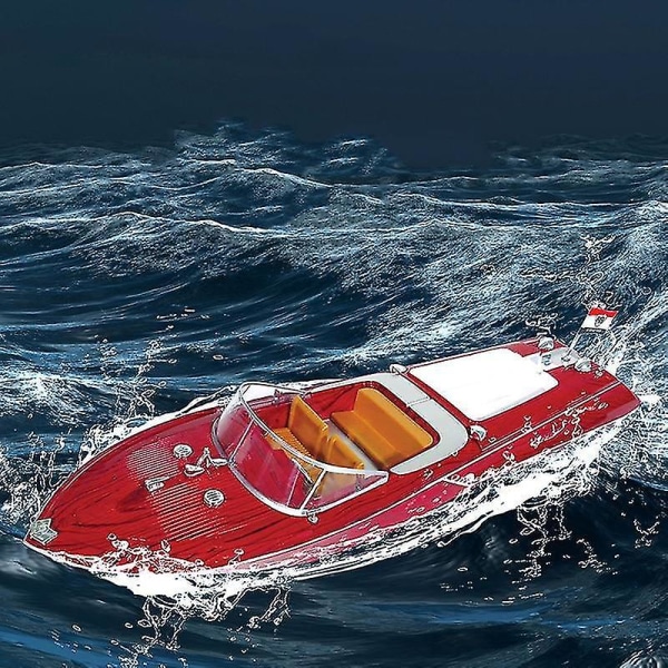 Høyhastighets Rc Speedboat Navigasjonsmodell Racing Toy