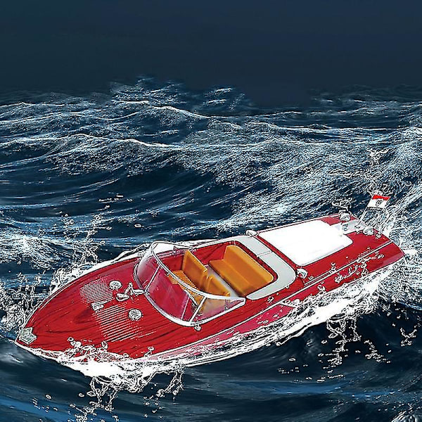 Snabb RC-Snabbåt Navigationsmodell Racing Leksak