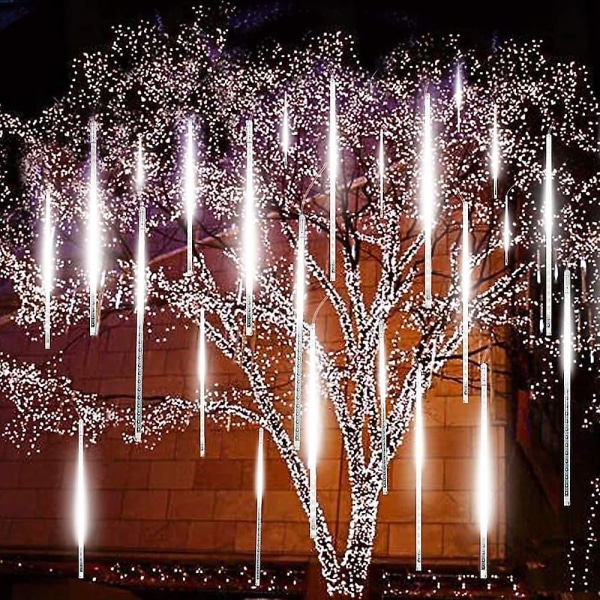 4 Pack Meteor Shower Regn String Lights 50cm Outdoor Christmas