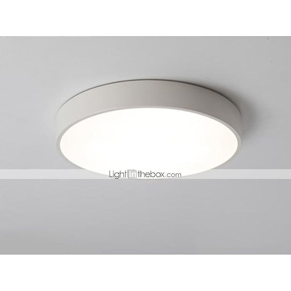 1-lys 40 cm dæmpbar loftslampe LED indbygget akryl