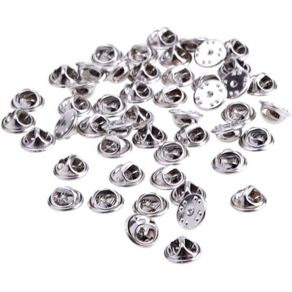 200 stk. Metall Sommerfugl Hatt Clutch Badge Clutches Pin Backs Erstatning for Smykkeprosjekter