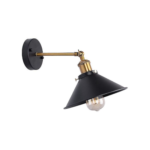Industriell stil vintage justerbar jern vegglampe 1pcs