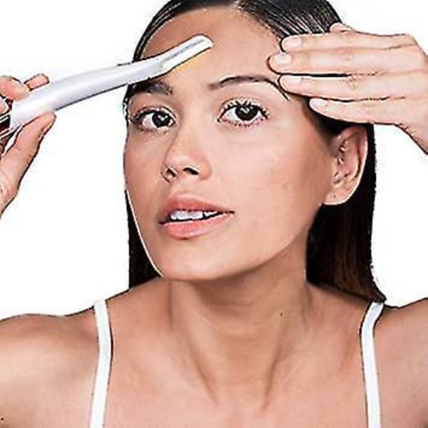 Pocket Lighted Facial Exfoliator Hair Remover Led Trimmer