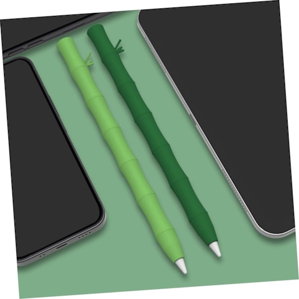 Silikon Pennskydd för Pencil 1/2 Stilrent Estetiskt Fodral Hudvänligt Material Lätt att Använda