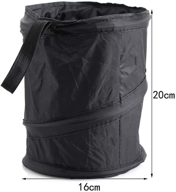 Vikbar Bilsoppsamlare för Köket, Resor, Camping, Förvaring