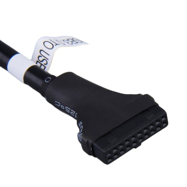 USB 3.0 20-nastainen naaras- USB 2.0 9-nastainen uros-jatkokaapeli