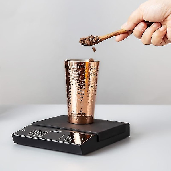 Kaffeskala Bluetooth Smart Digital Hell Kaffetidsmåler