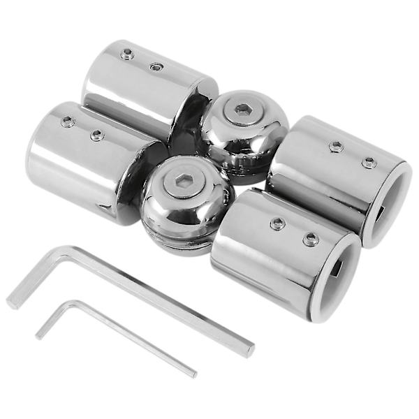 Hinged Elbow Connector Gardinstångshörnskoppling Elbow Connector För Erkerfönster Gardinstänger, Si