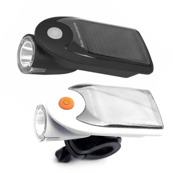 Sykkel Sykkel USB Oppladbar Solar Power Headlight