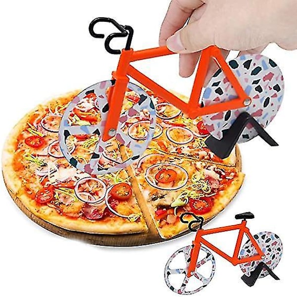 Pyöräpizzaleikkuri Ruostumaton Teräs Tarttumaton Leikkauspyörä
