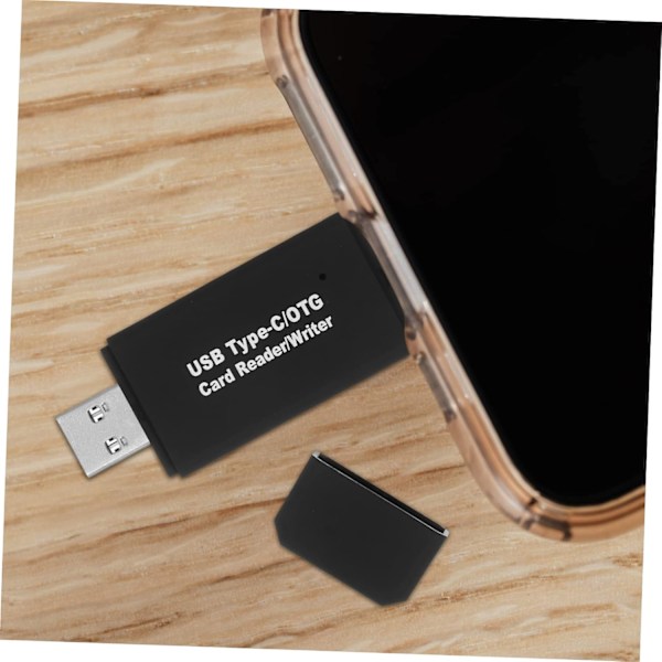 Micro Usb-läsare Usb c Minnesläsare Usb-c-läsare Laptop-omvandlare Multifunktionell läsare