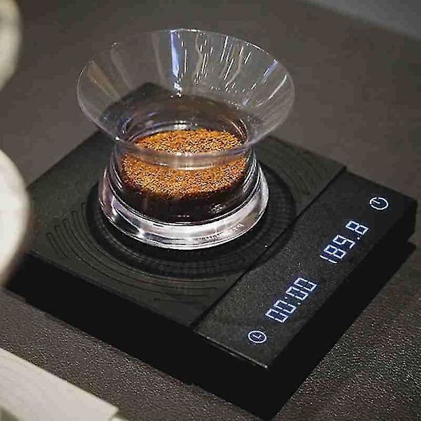 Kaffeskala Smart Digital Hell Kaffe Elektronisk Timer