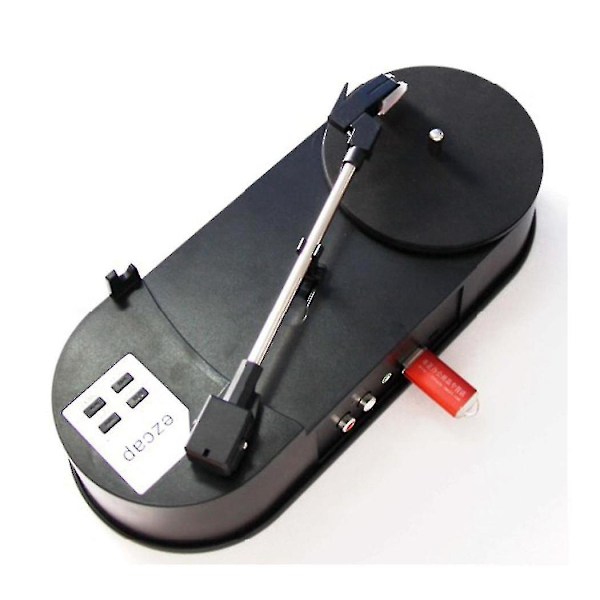 Mini Vinylspelare Grammofon Direkt Rotation U-Disk Mp3 Hastighet 33