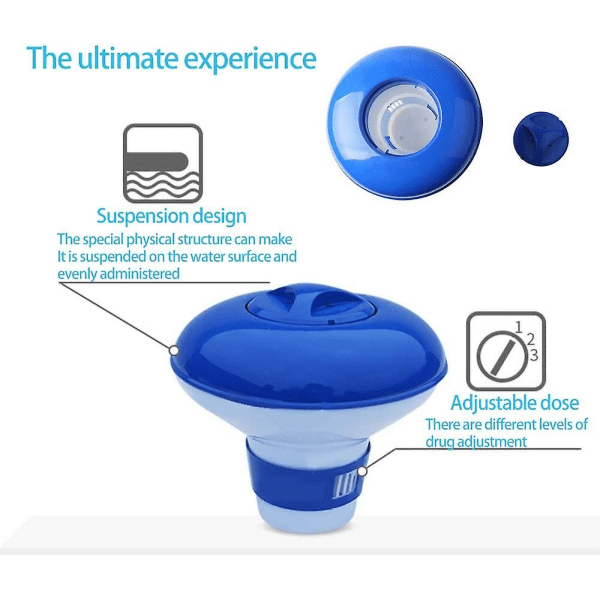 Flydende Pool Dispenser, Automatisk Klor Dosering, Klor Dispenser