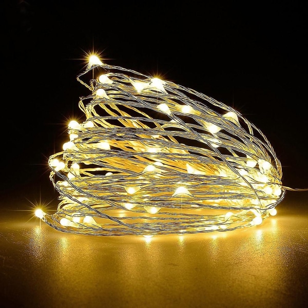20m String Lights 200 LEDs Varm Hvid Rgb Vandtæt