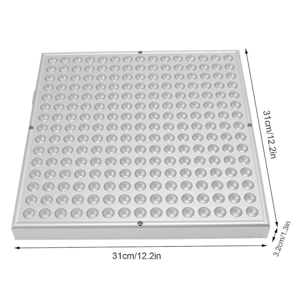 Solariumlampe 460nm Fuld Blå Terapi Lampe Selvudbrænding Lys Med 225x LED 45W